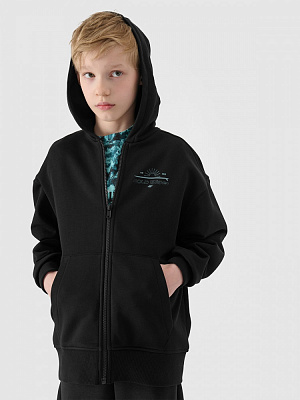 Джемпер 4F SWEATSHIRT M1522 4FJWSS25TSWSM1522-20S р.152 черный