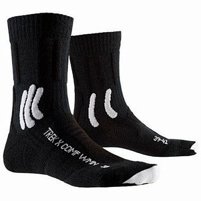 Носки X-Socks Trek X Comfort XS-TS06S19W-B002 черный р.35-36