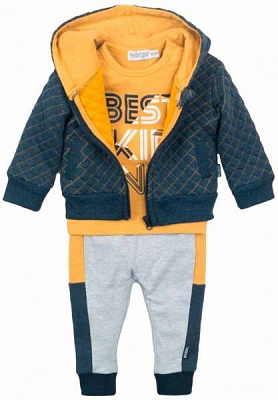 Комплект Dirkje кардиган + сорочка + штани спортивні р.68 D36658-31