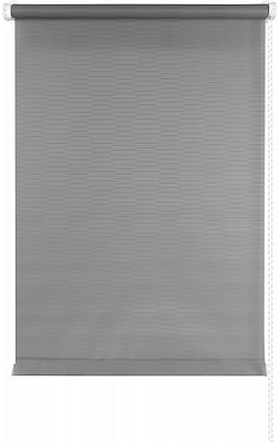 Ролета мини Delfa Жаккард Модерн 57x170 см серая 