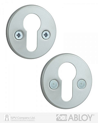 Накладка Abloy LH001 FIN ROUND 40 мм FE HCR PZ матовий хром