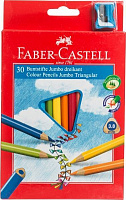 Олівці кольорові Faber-Castell 30 шт.