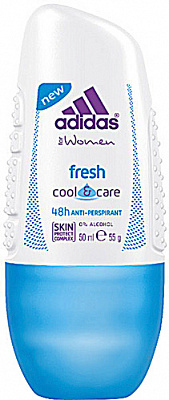 Антиперспірант для жінок Adidas Fresh Cool&Care 50 мл