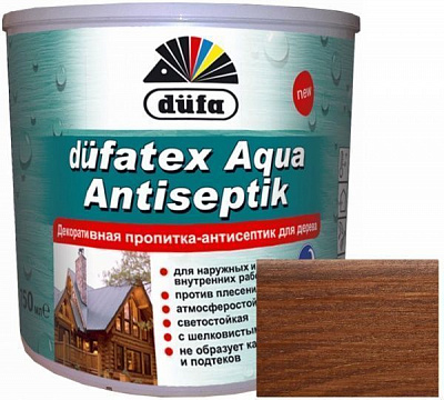 Просочувач Dufa dufatex Aqua Antiseptik кипарис шовковистий глянець 0,75 л
