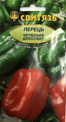 Семена Свитязь перец сладкий Красный чудосвет 1г (4820009675469)