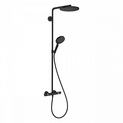 Душова система Hansgrohe Raindance Select S Showerpipe 240 1jet P 27633670 чорний матовий