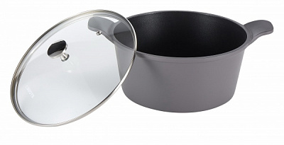 Кастрюля с крышкой Black Pearl 6,6 л C02812 Carote