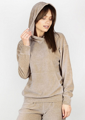 Худі Roksana №1492/50789 р.3XL бежевий