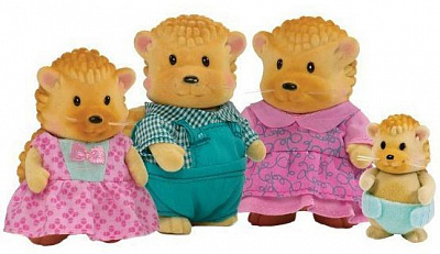 Игровой набор Li'l Woodzeez Семья Ежей 6002M 