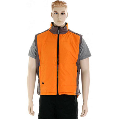 Жилет рабочий Delta Plus Fidji L оранжевый с серым