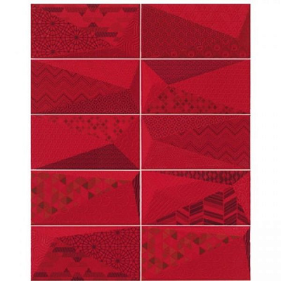 Плитка Mainzu Diamond Фенсі Рубі 10x20