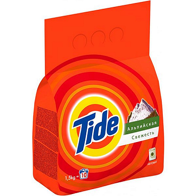 Стиральный порошок Tide Альпийская свежесть 1.5 кг