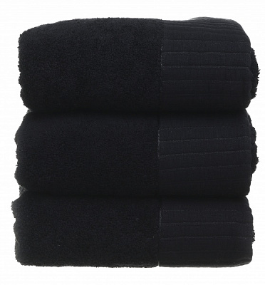 Полотенце Pelusa 70x140 см черный 