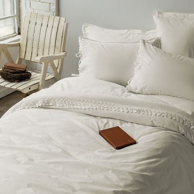 Комплект постельного белья DAISY VANILLA ванильный Issimo 