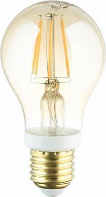 Лампа светодиодная Philips Gold A60 прозрачная 7.5 Вт E27 220-240 В желтый 929001228108