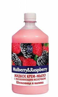 Крем-мыло Bioton жидкое Mulberry&Raspberry 1000 мл