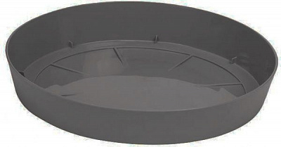 Поддон пластиковый Prosperplast Lofly круглый (70777-405) серый 