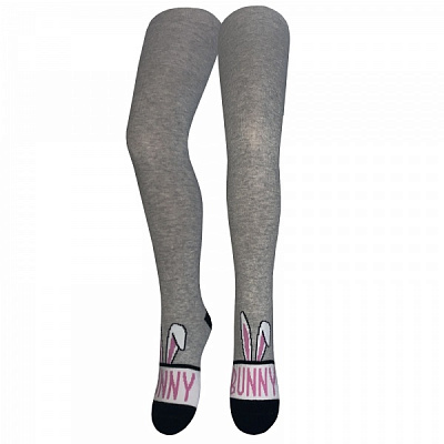 Колготки дитячі унісекс Легка хода 8236 р.134-140 сірий меланж