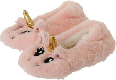 Тапочки детские Maxwin KIDS Зверюшки единорог р.29-31 розовый MWSE017/unic 