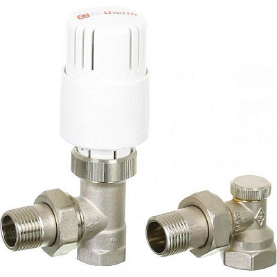 Монтажный комплект для радиаторов Hi-Therm с термоголовкой 1/2