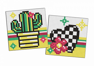 Алмазна мозаїка LOL Surprise! Квітка і кактус 9х9см Ideyka