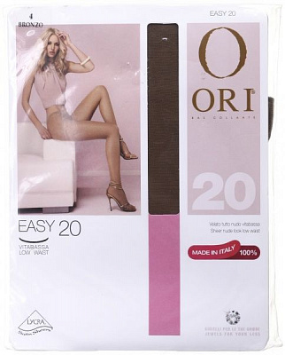 Колготки женские ORI Easy 20 Den Bronzo р. 4 20 den коричневый 1 пар 