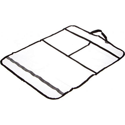 Накидка на сиденье с карманами Rexxon прозрачный