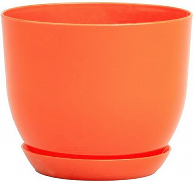 Горшок Оранжерея для цветов «Классик» круглый 5л фламинго 