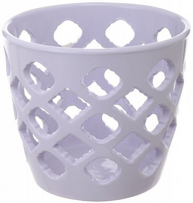 Горщик керамічний Ceramika-design ВК-20 ажур круглий 1л капучино