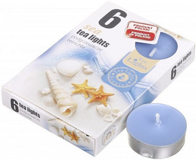 Набор свечей Море 6 шт.