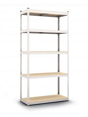 Стеллаж металлический Меткас (Бюджет) 2200x1100x450 мм (3453)