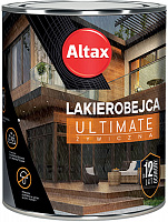 Декоративний та захисний засіб для деревини Altax ULTIMATE чорне дерево сатиновий глянець 0,75 л