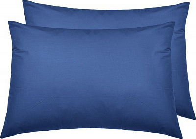 Набір наволочок Solid 70x50 см синій Luna