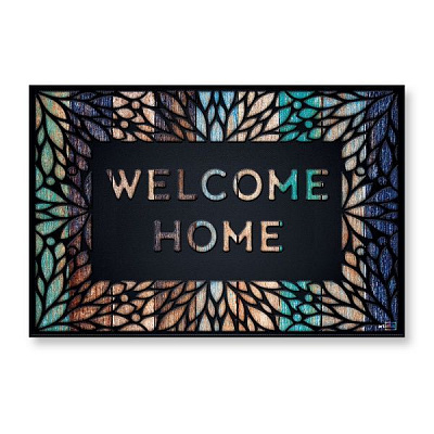 Килимок Дубенський завод ГТВ принтований Welcome Artimat К-603-24 60x90