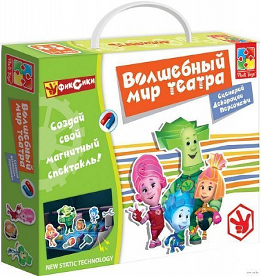 Гра настільна Vladi Toys Чарівний світ фіксі-театру 