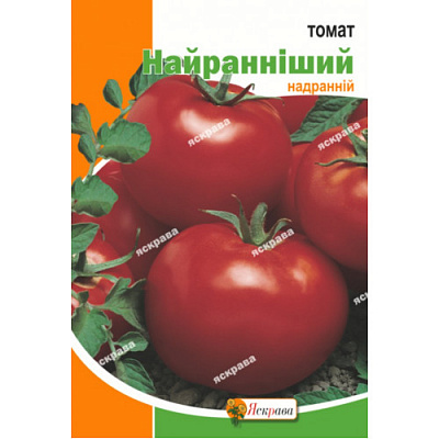 Насіння Яскрава томат Найранніший