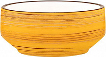 Бульонница Spiral Yellow 12,5 см 400 мл WL-669438/A Wilmax