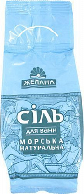 Сіль для ванни Желана морська натуральна 500 г