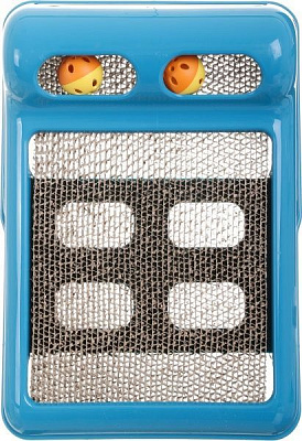 Кігтеточка з двома м’ячами 40х28х11 см