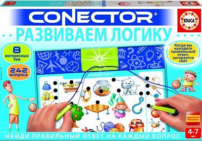 Игра настольная Educa Викторина Развиваем логику