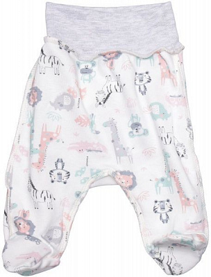 Ползунки детские Baby Veres Crazy Zoo р.50 мятный 