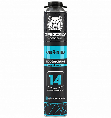 Пена-клей Grizzly профессиональная 860 мл