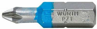 Бита WURTH PZ1 25 мм 2 шт. 0614176651