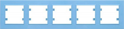 Рамка пятиместная Makel Karea горизонтальная