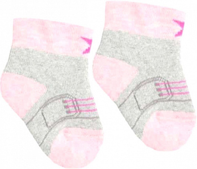 Носки детские для девочек Duna 4012 р.12–14 светло-серый 