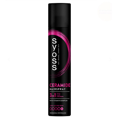 Лак для волос SYOSS Ceramide 5 Ceramide Complex 300 мл