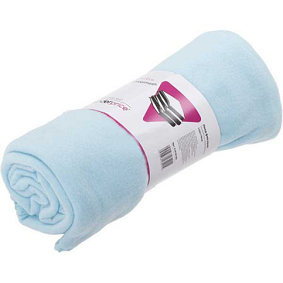 Плед флисовый Underprice голубой 130x170 см