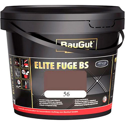 Фуга BauGut Elite BS 56 5 кг темно-коричневый 