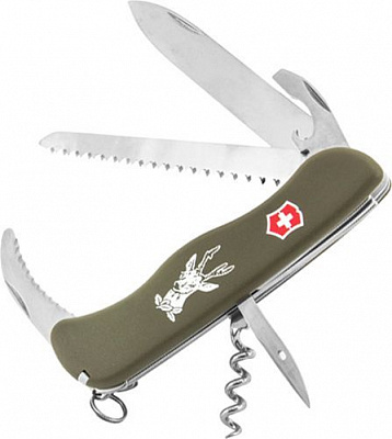 Нож Victorinox Hunter оливковый 0.8873.4 0.8873.4