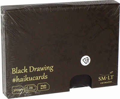 Набороткрыток для акварели HAIKU в коробке 14,7 * 10,6 см, 300г / м2 Smiltainis 